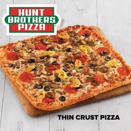 12" Thin Crust Pizza.